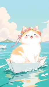 A Whimsical Journey of the Cat