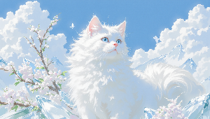 Ethereal Feline Muse