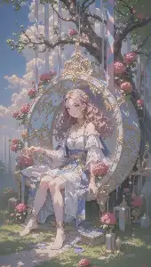 The Girl in the Hammock