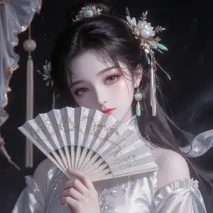 Elegant classical maiden