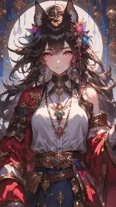 Wolf-eared girl