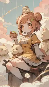 The sweetest dream of little chefs