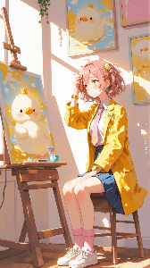 Duck painter