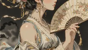 An elegant girl from the East