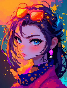Fashionable girl