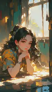 The Lonely Muse in the Sunlight