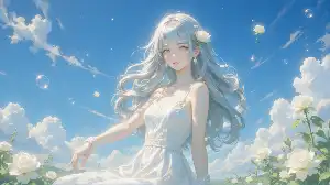 The Maiden of White Roses