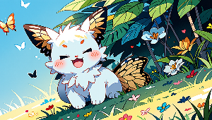 Whimsical little animal companions