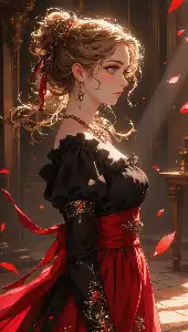 Elegant and Mysterious Queen