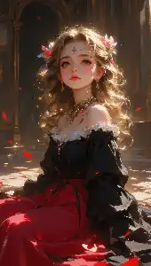 A flower blooming in desolation