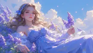 Fairy Tale of the Lavender Field